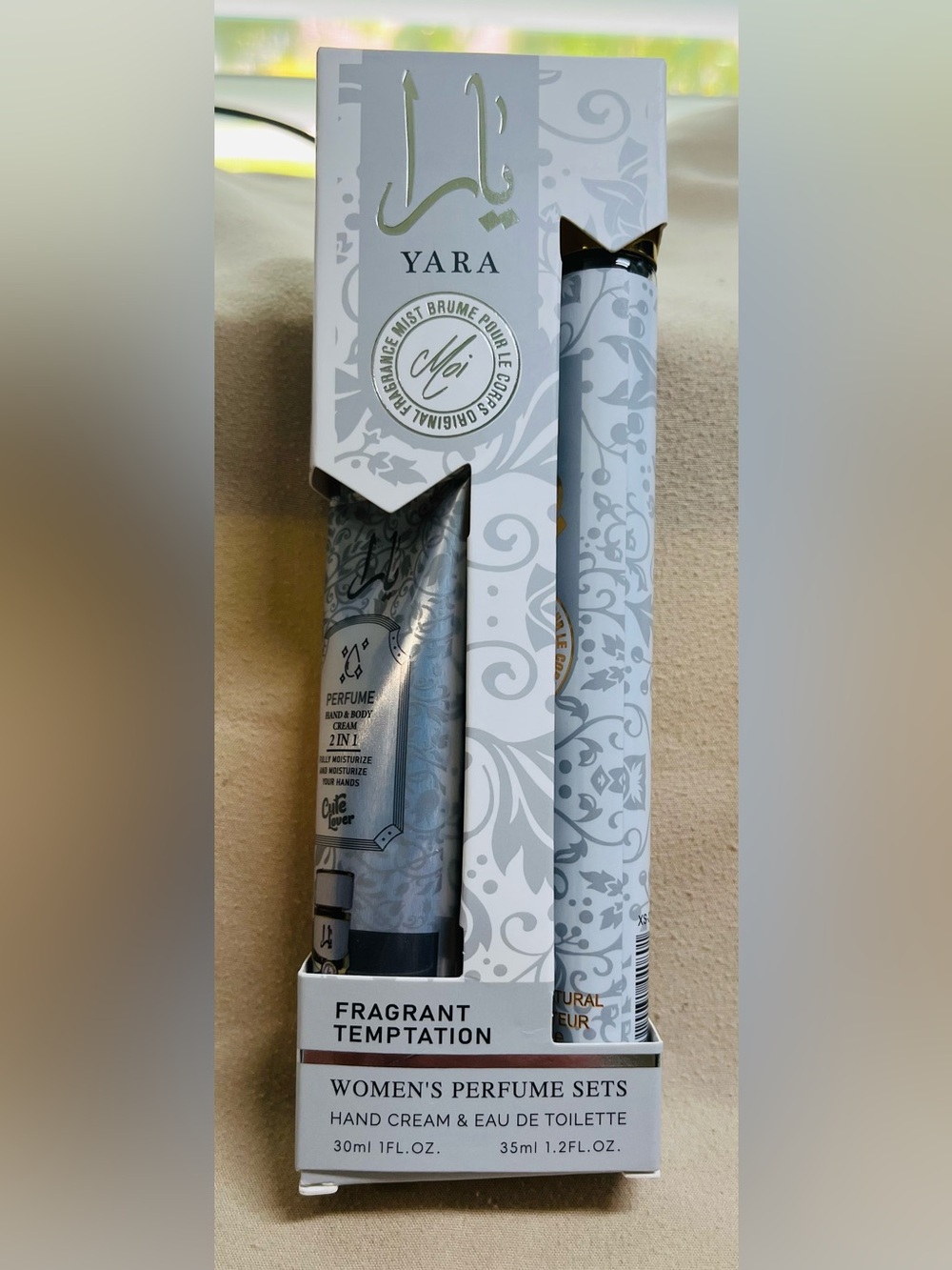 YARA Women's Handcream - 1oz & Spray - 1.2oz